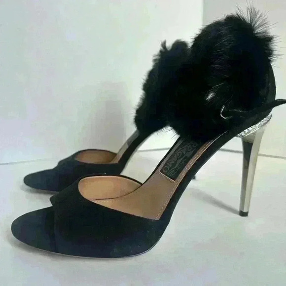 Authentic Salvatore Ferragamo heels 8 like new - Picture 3 of 15